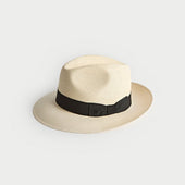 Supersoft Bleached Trilby Panama