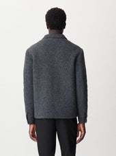 Surchemise Anthracite Capuche Amovible