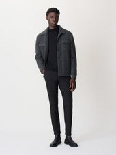Surchemise Anthracite Capuche Amovible