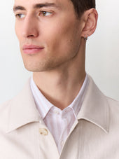 Surchemise En Lin Et Coton Beiges