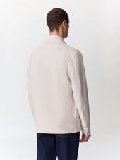 Surchemise En Lin Et Coton Beiges