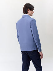 Surchemise En Coton Bleu Chambray