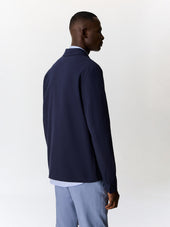 Surchemise En Coton Bleu Indigo