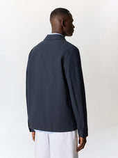 Surchemise En Coton Bleu Marine