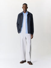 Surchemise En Coton Bleu Marine