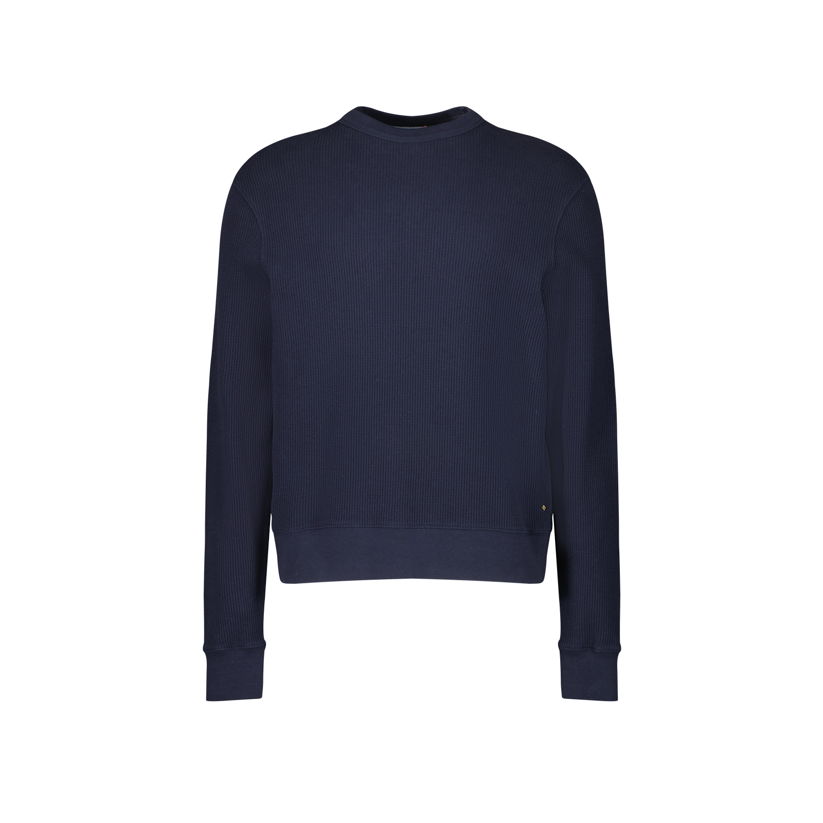 Sweatshirt col rond en interlock