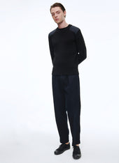 Blended Organic Wool And Cotton Sweater