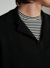 Cotton Pea Jacket Sweater