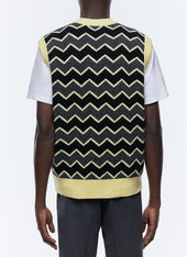 Sleeveless Sweater In Certified Wool