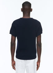 Ribbed Wool And Cotton Sweater