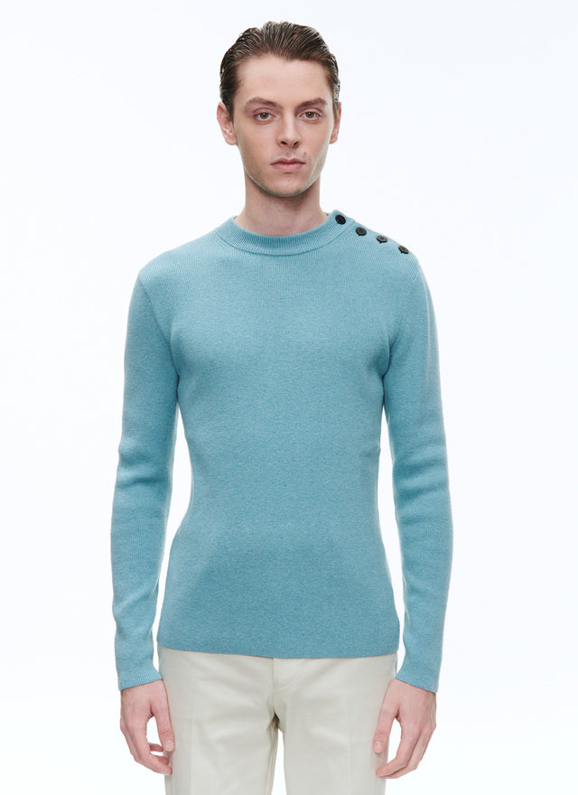 Wool And Cotton Sailor Sweater