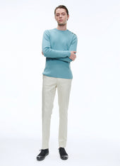 Wool And Cotton Sailor Sweater
