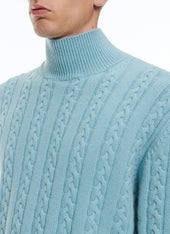 Wool And Cashmere Cable Knit Sweater
