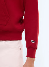 Cotton jersey hoodie
