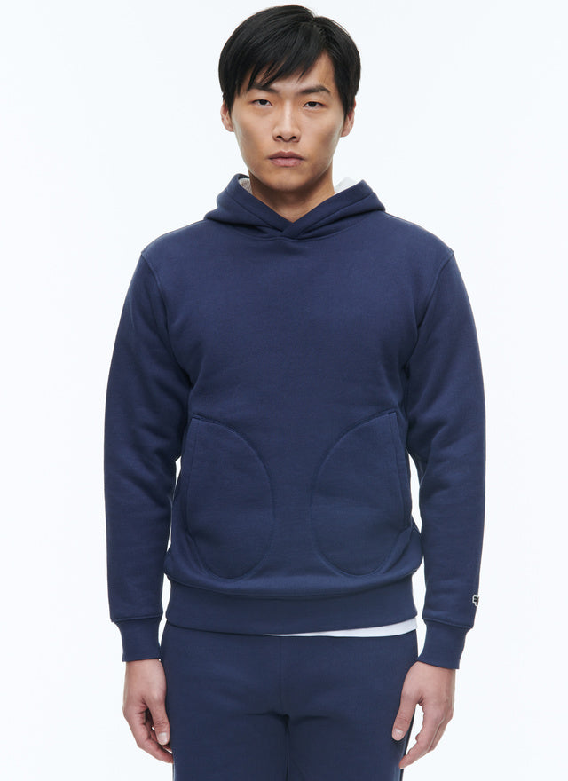 Organic cotton jersey hoody