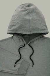 Bamboo Sorona Bleach Hoodie Gray