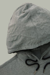Bamboo Sorona Bleach Hoodie Gray