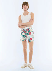 Technical fabric swim shorts