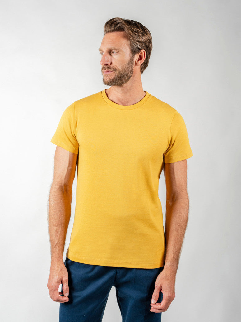 Organic Cotton And Linen T Shirt