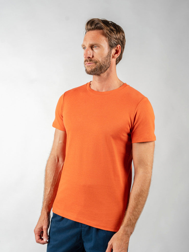 Organic Cotton And Linen T Shirt