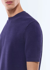 Waffle Knit T Shirt