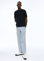 Navy blue cotton t-shirt