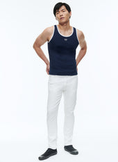 Organic Cotton Tank Top With Logo