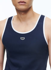 Organic Cotton Tank Top With Logo