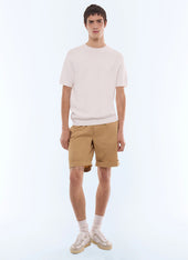Waffle-knit t-shirt