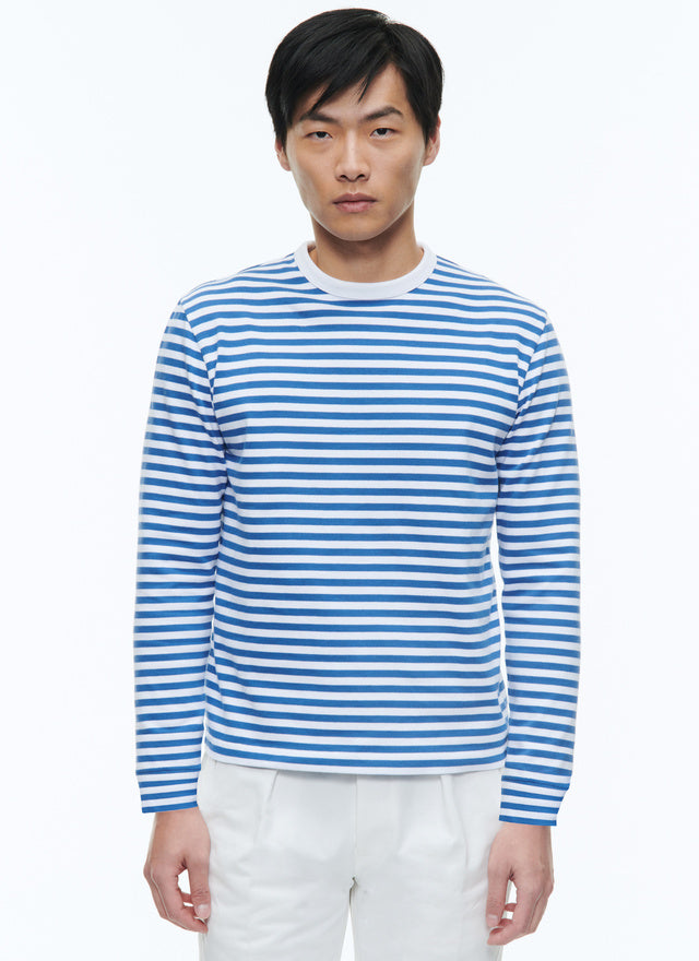 Organic cotton t-shirt with stripes