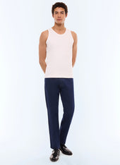 Organic cotton ribbed tank top