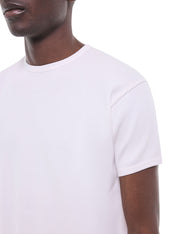 Ribbed Cotton Jersey Ringer T Shirt