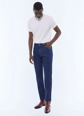 Ribbed cotton jersey Ringer t-shirt