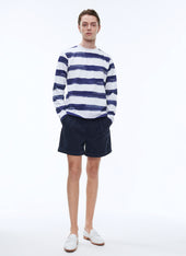 Striped Cotton Jersey T Shirt