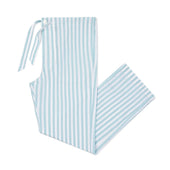 Tailored Fit Striped Batiste Pyjamas in Aqua and Orange