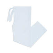Tailored Fit Plain Cotton Pyjamas in Sky and Navy