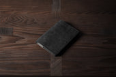 Take Care Passport Case . Black Raw