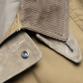 Spring Game Coat In Dry Wax