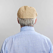 Linen Flat Cap