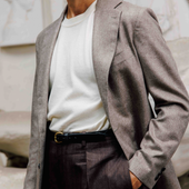 Herringbone Linen Waverly Jacket