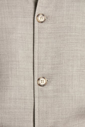 Linen Blend Bomber Made In Italy