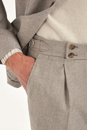 Houndstooth Suit Made In Italy