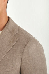 Jacket In Wool And Cashmere Made In Italy