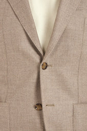 Jacket In Wool And Cashmere Made In Italy