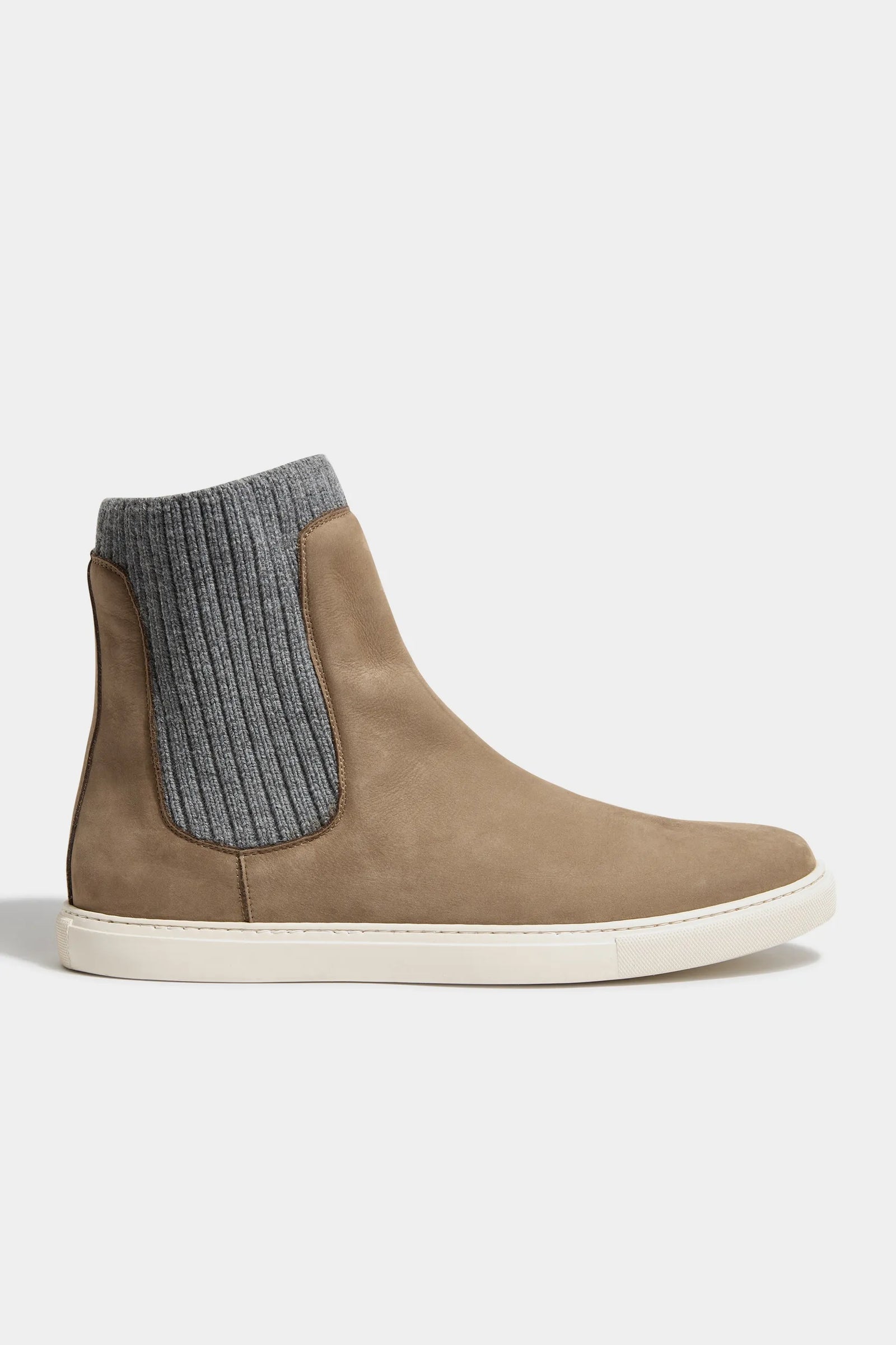 Chelsea Boot With Knit Made In Italy