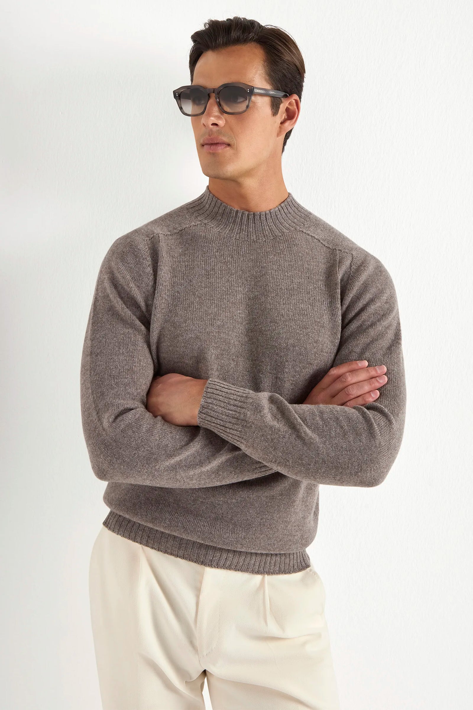 Mock Neck Made In Italy