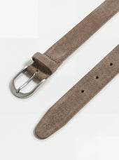 Suede Belt Made In Italy