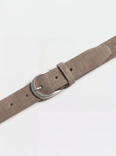 Suede Belt Made In Italy