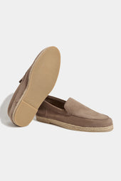 Suede Espadrilles Made In Italy
