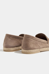 Suede Espadrilles Made In Italy